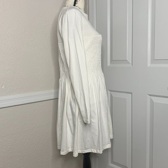 NWT Nasty Gal Plus Size Shirred Waist Mini Dress - Picture 4 of 10